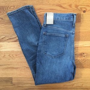 NWT Madewell Classic Straight Jean size 25